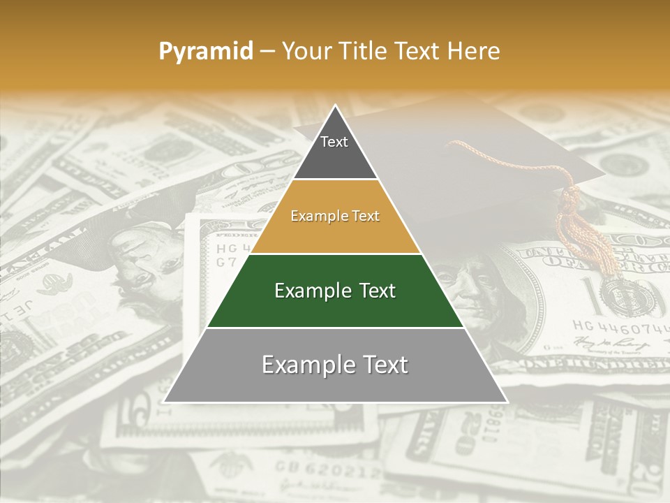 Money University Graduate PowerPoint Template