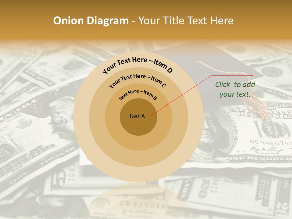 Money University Graduate PowerPoint Template