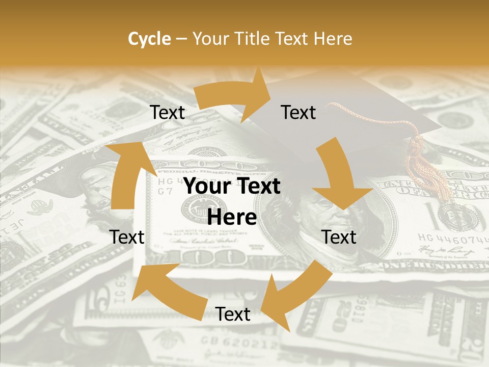 Money University Graduate PowerPoint Template