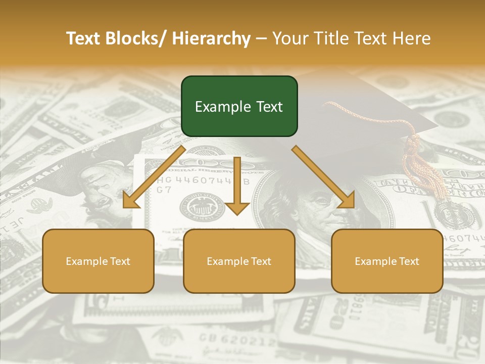 Money University Graduate PowerPoint Template