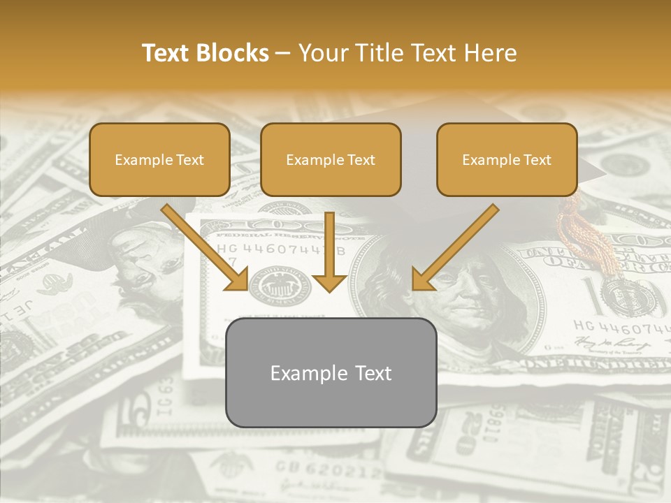 Money University Graduate PowerPoint Template
