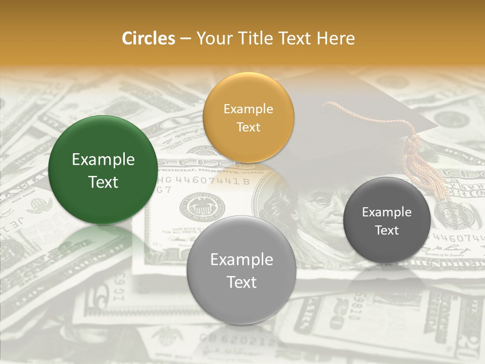 Money University Graduate PowerPoint Template