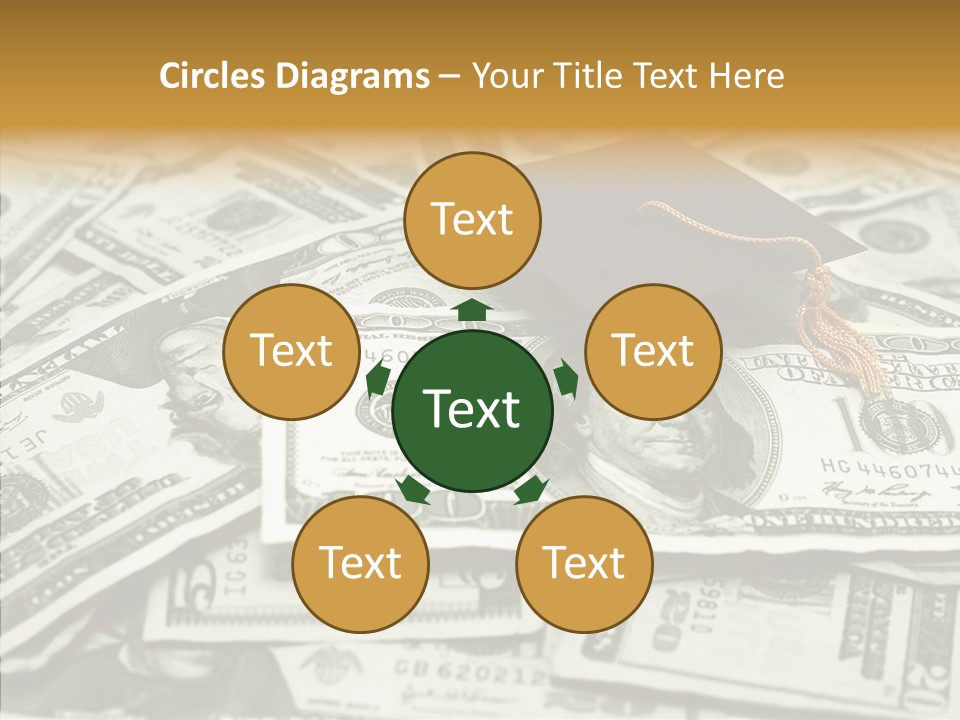 Money University Graduate PowerPoint Template