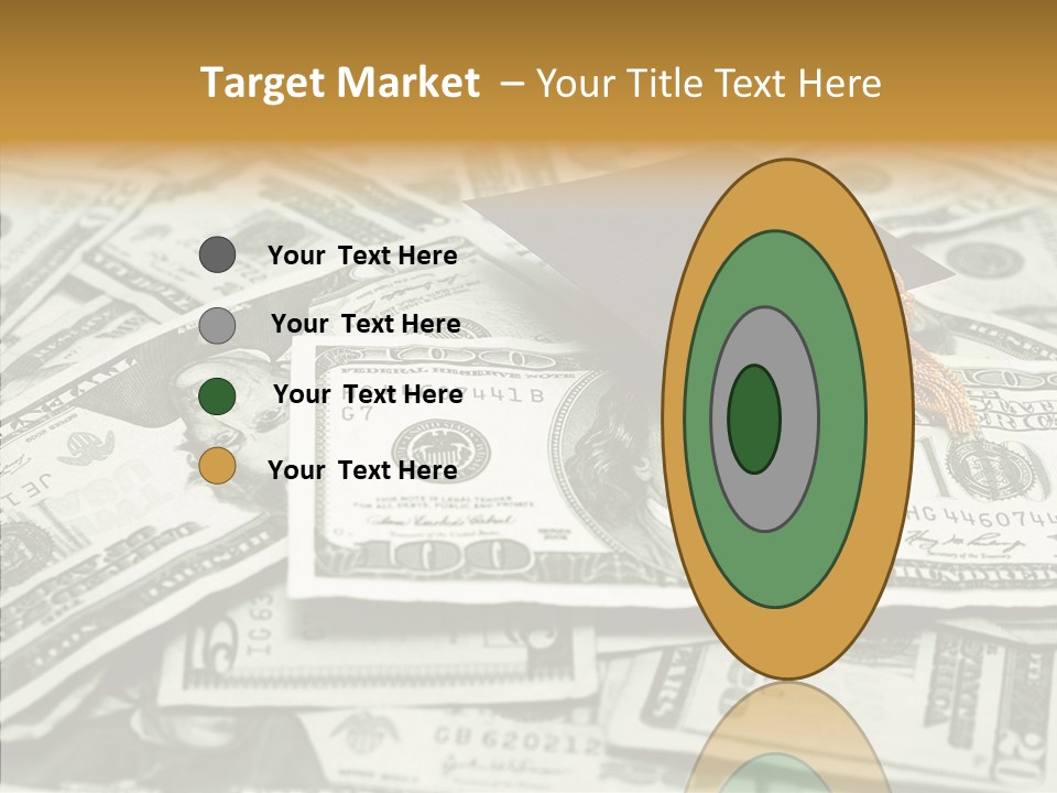 Money University Graduate PowerPoint Template
