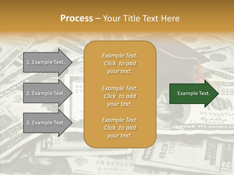 Money University Graduate PowerPoint Template