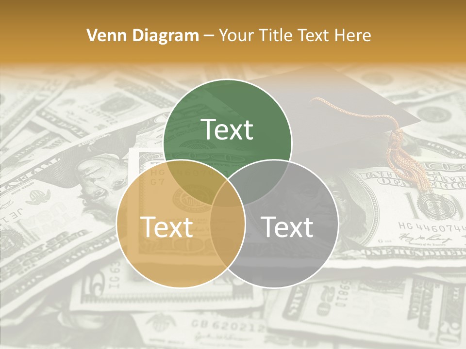 Money University Graduate PowerPoint Template