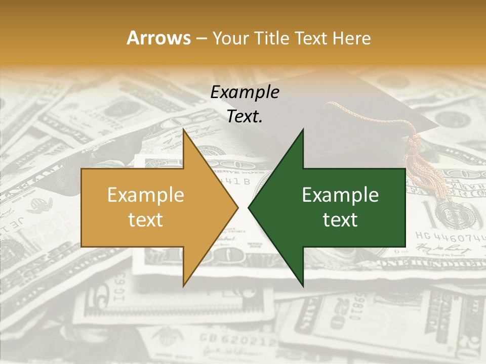 Money University Graduate PowerPoint Template