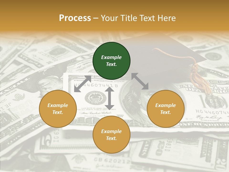 Money University Graduate PowerPoint Template