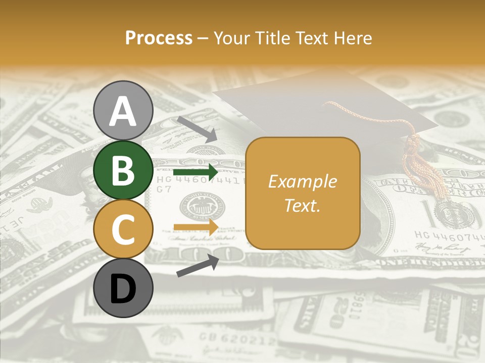 Money University Graduate PowerPoint Template