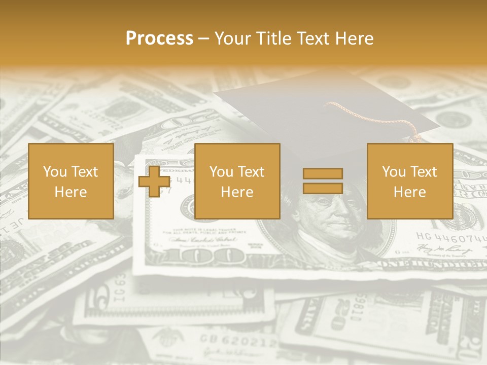 Money University Graduate PowerPoint Template