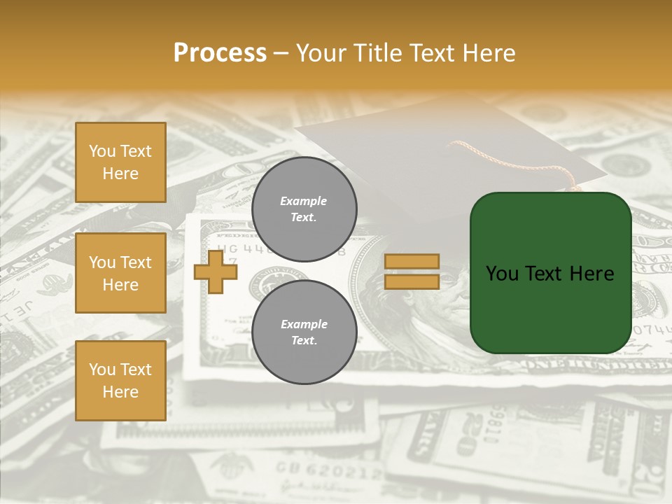Money University Graduate PowerPoint Template