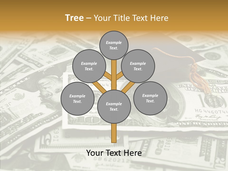 Money University Graduate PowerPoint Template