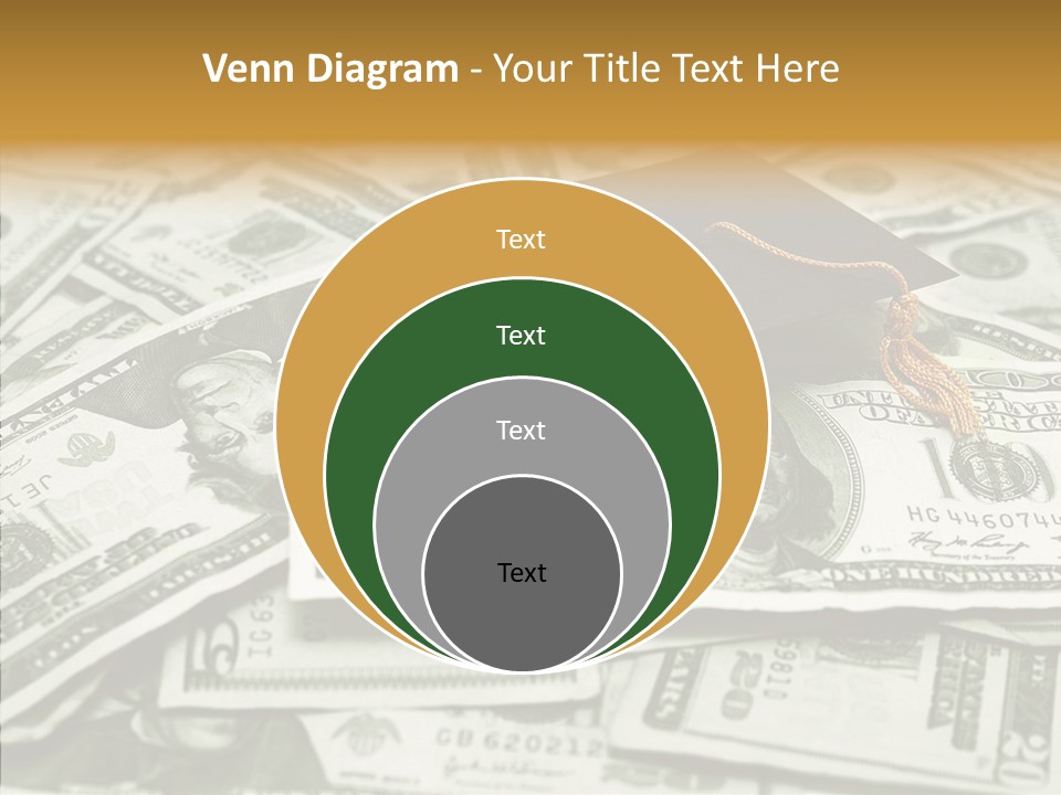 Money University Graduate PowerPoint Template