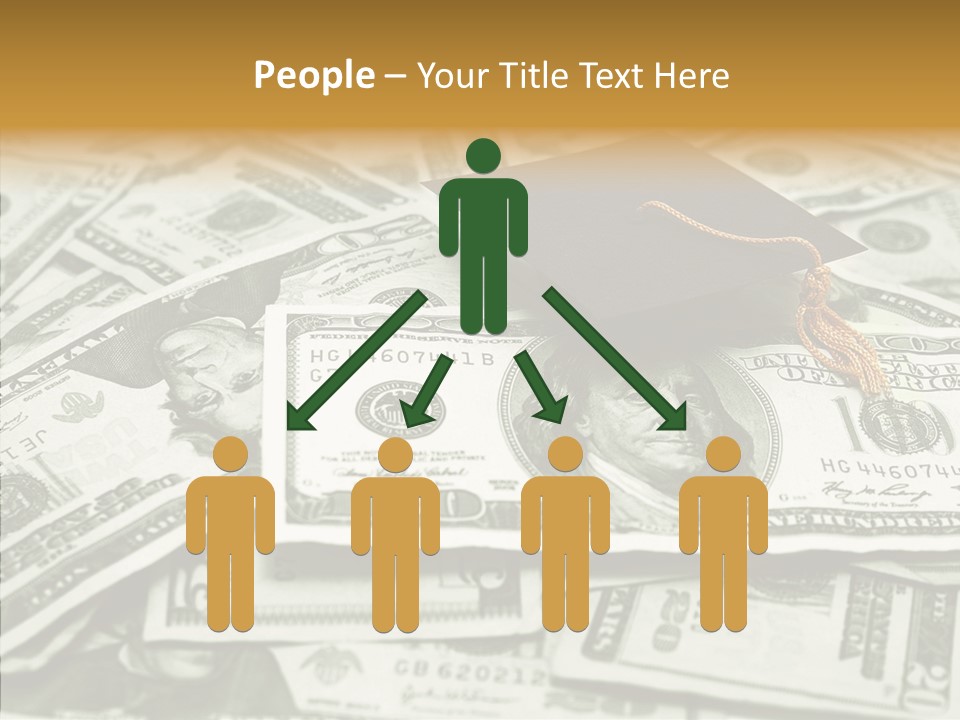 Money University Graduate PowerPoint Template
