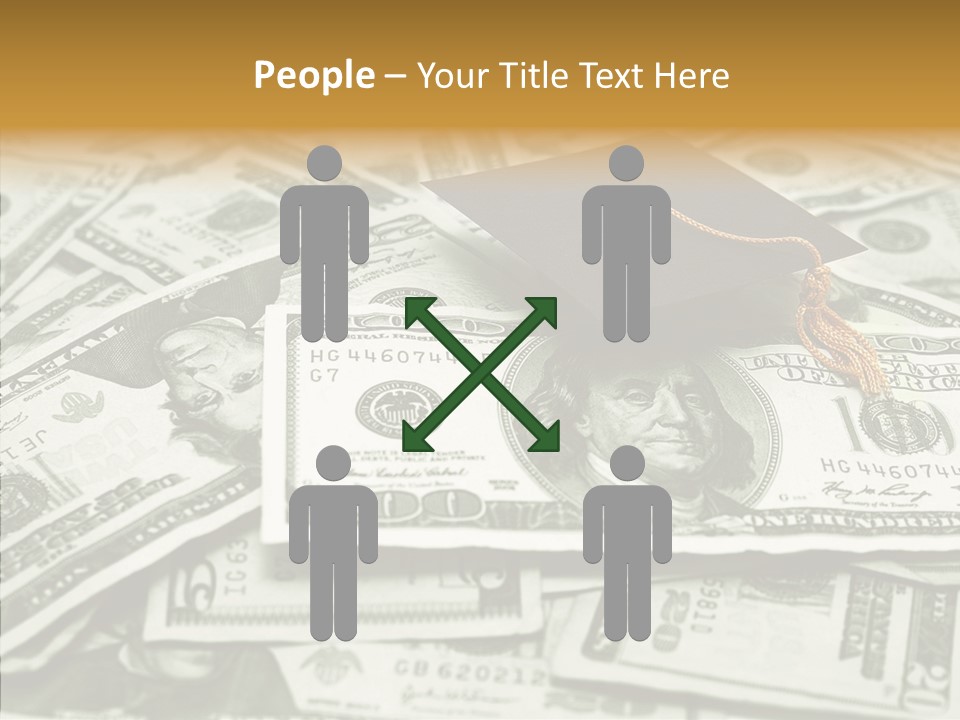 Money University Graduate PowerPoint Template