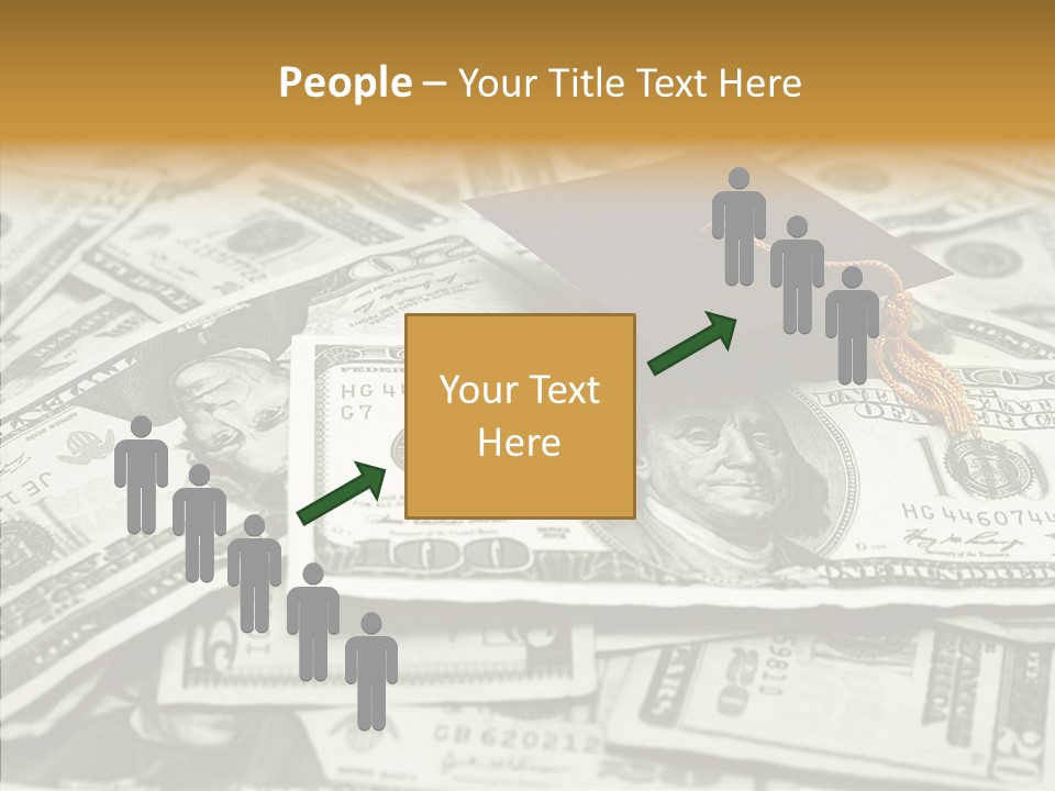 Money University Graduate PowerPoint Template