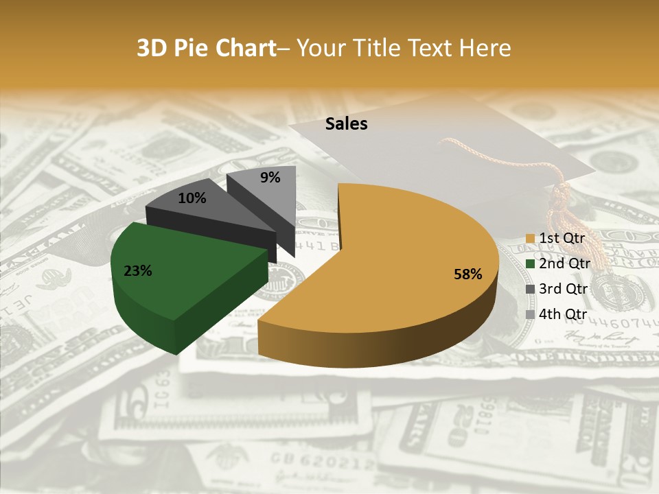 Money University Graduate PowerPoint Template