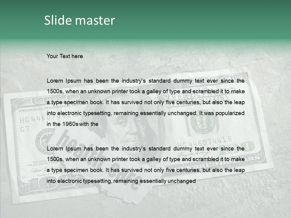 Expense Economic Economy PowerPoint Template