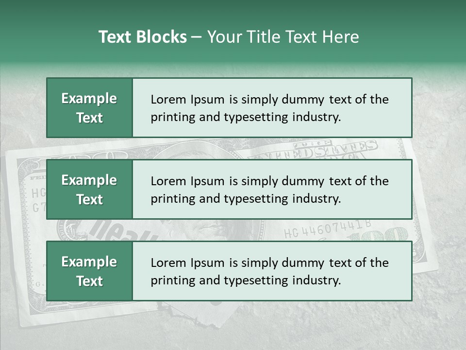 Expense Economic Economy PowerPoint Template