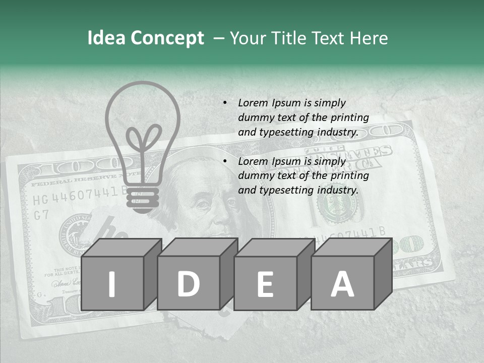 Expense Economic Economy PowerPoint Template