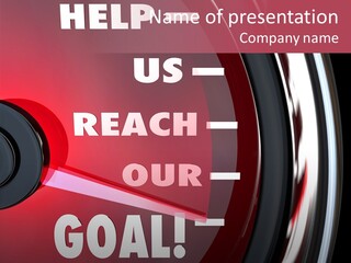 Giving Advancement Success PowerPoint Template