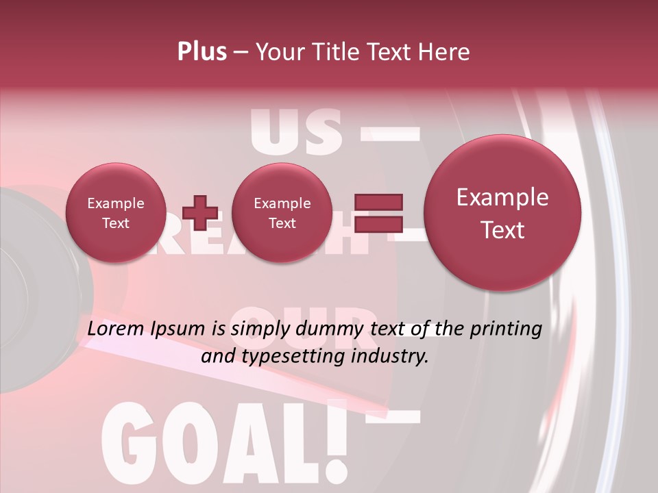 Giving Advancement Success PowerPoint Template