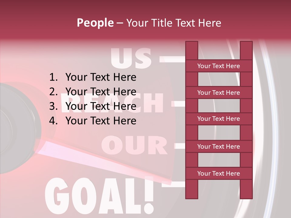 Giving Advancement Success PowerPoint Template