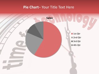 Clock Train Computers PowerPoint Template