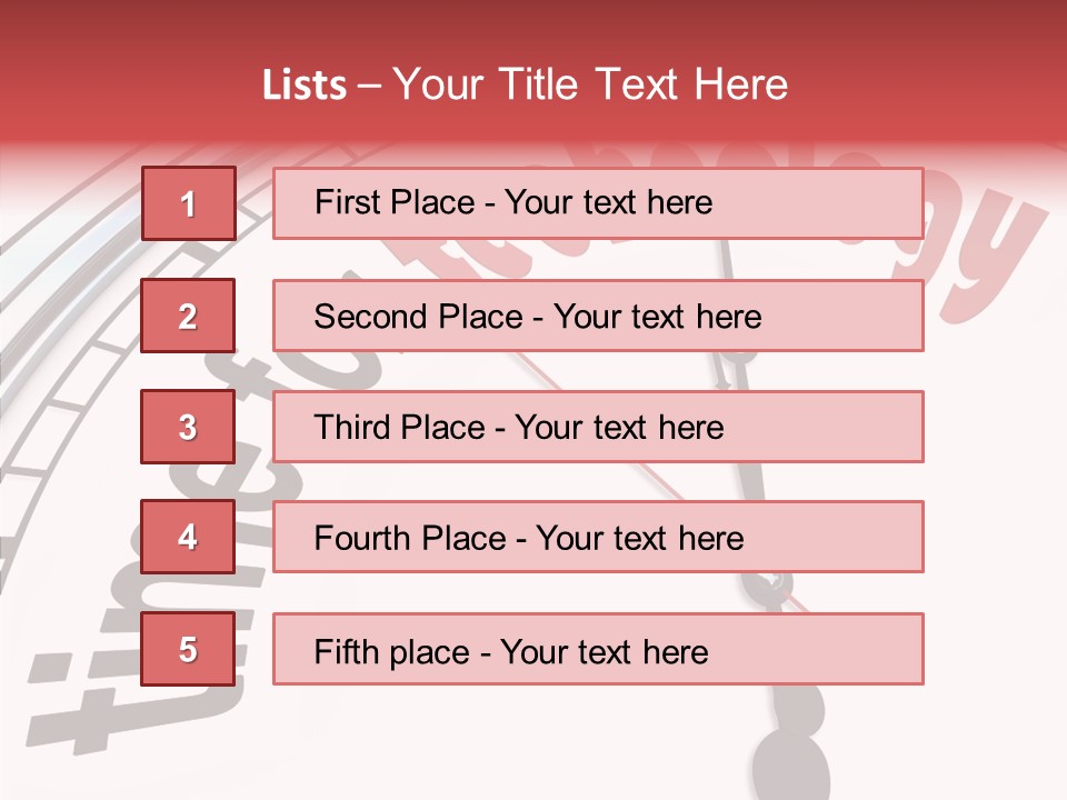 Clock Train Computers PowerPoint Template