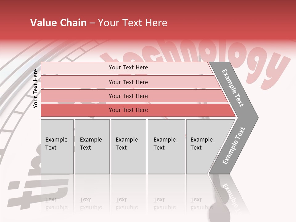 Clock Train Computers PowerPoint Template