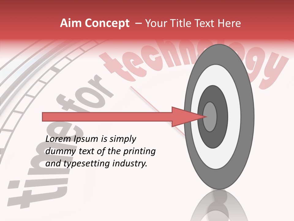 Clock Train Computers PowerPoint Template