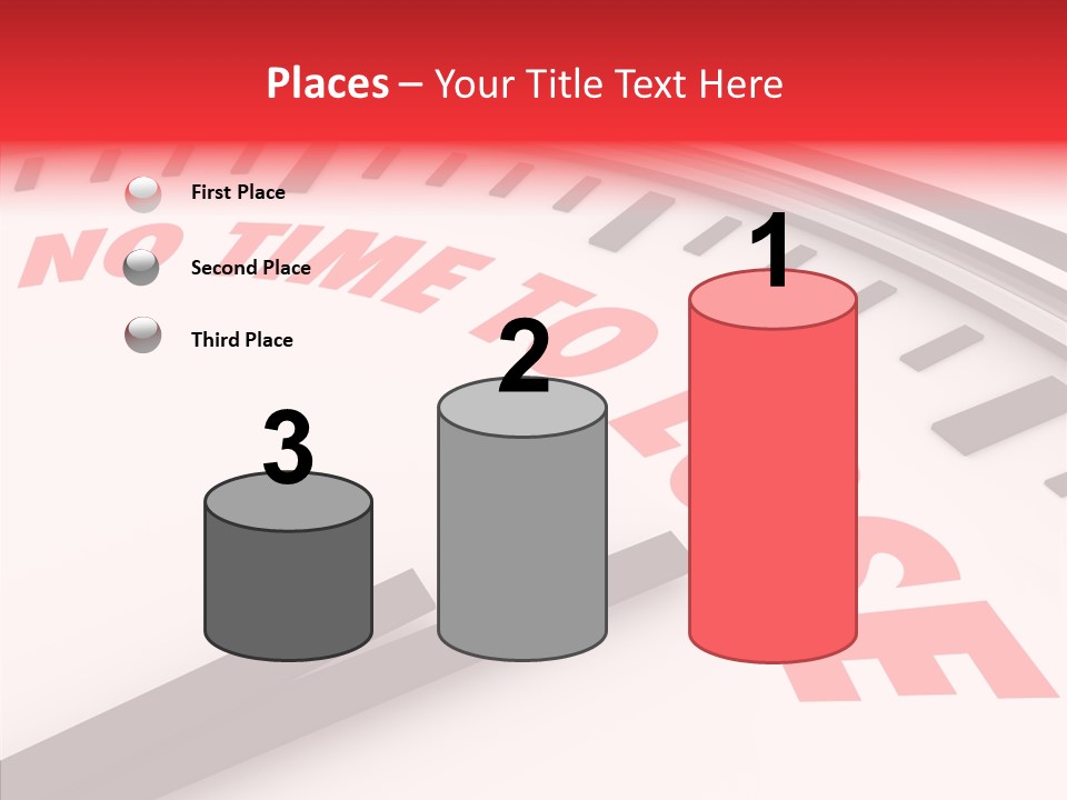 Cliche Hurry Losing PowerPoint Template