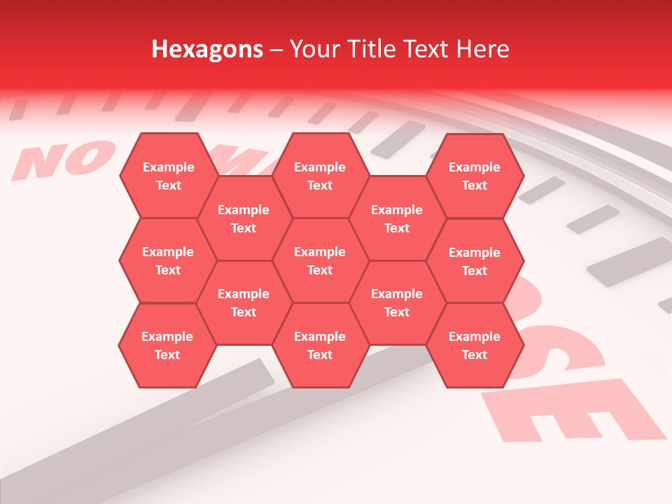 Cliche Hurry Losing PowerPoint Template