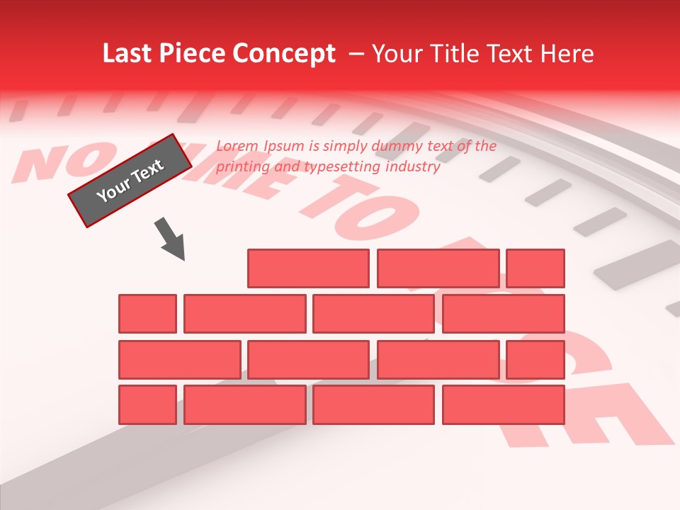 Cliche Hurry Losing PowerPoint Template