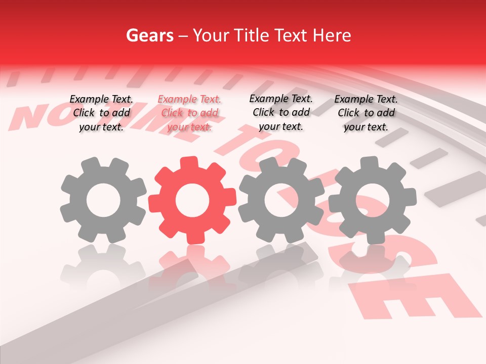 Cliche Hurry Losing PowerPoint Template