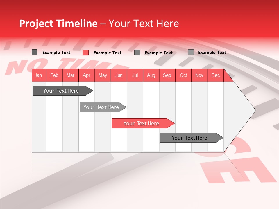 Cliche Hurry Losing PowerPoint Template