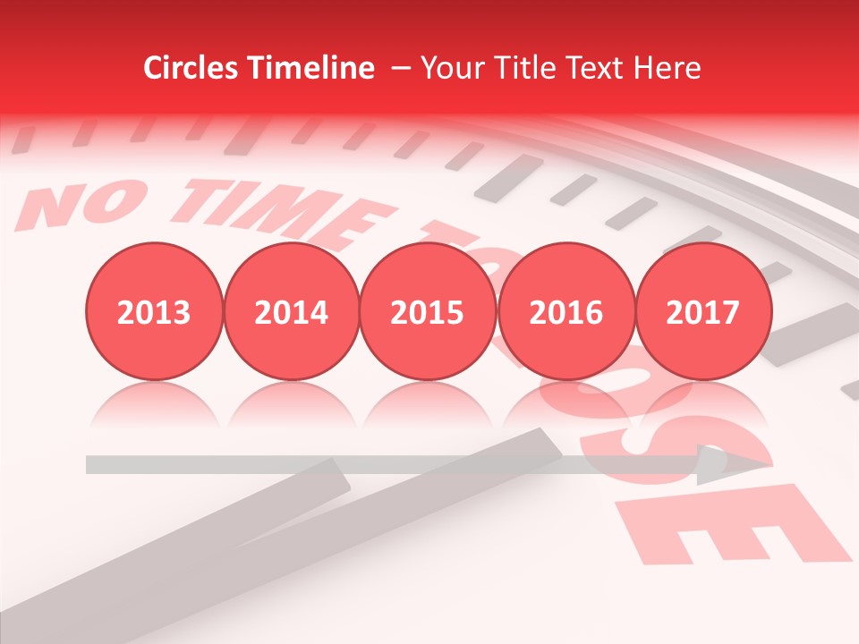 Cliche Hurry Losing PowerPoint Template