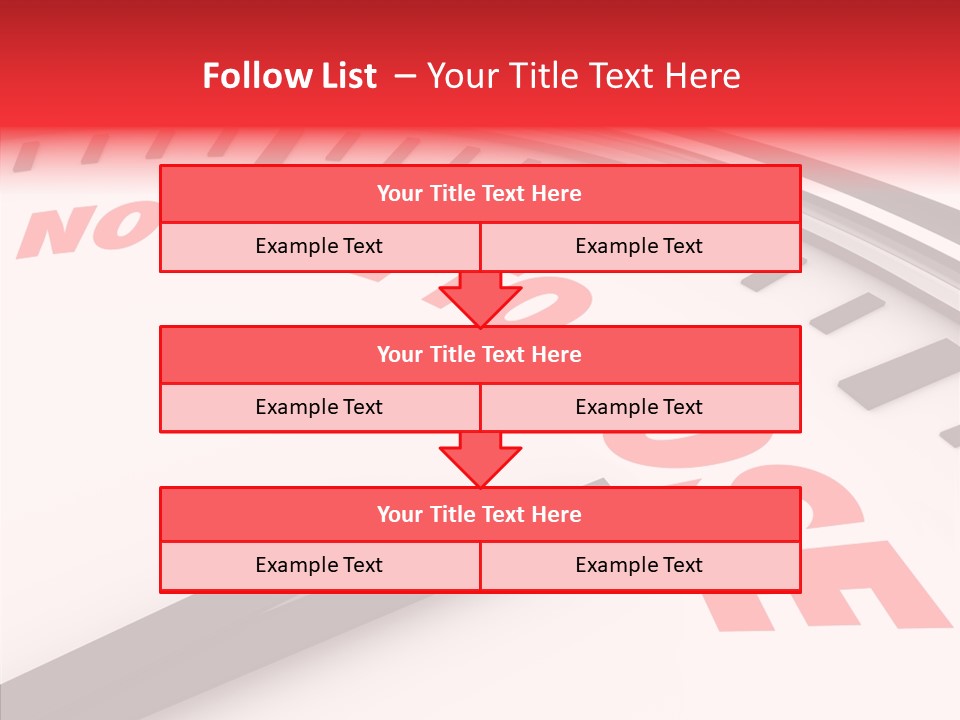 Cliche Hurry Losing PowerPoint Template