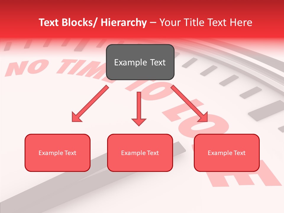 Cliche Hurry Losing PowerPoint Template