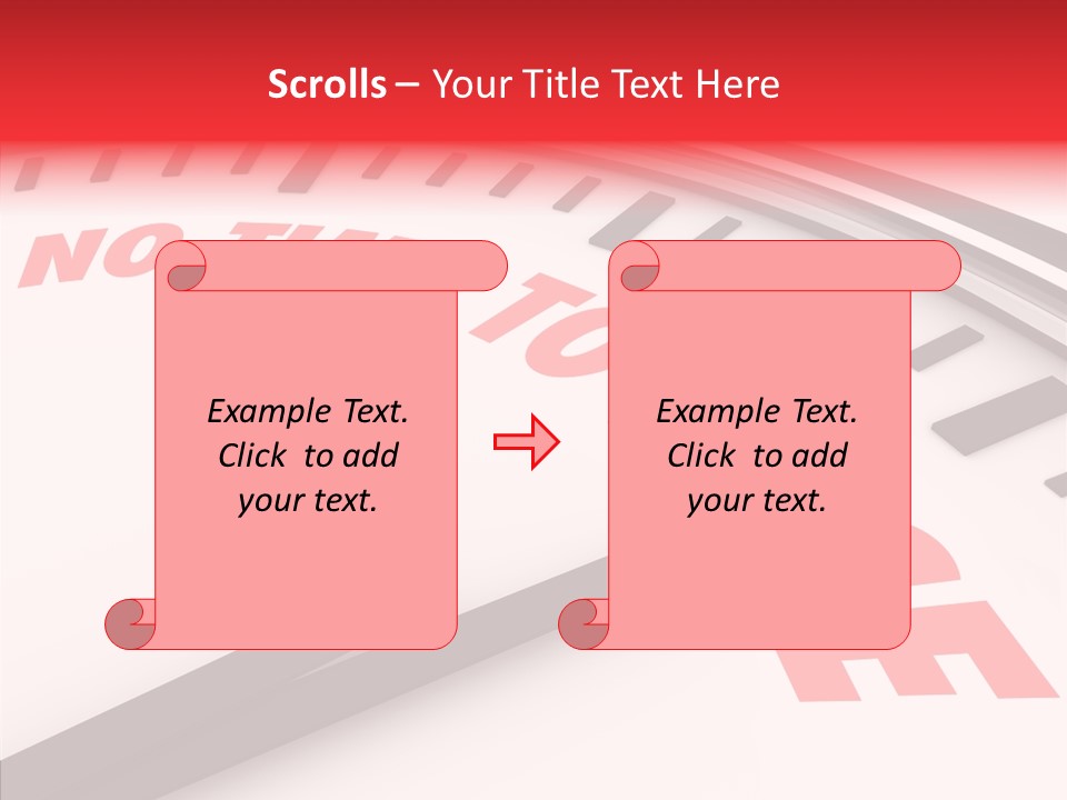 Cliche Hurry Losing PowerPoint Template