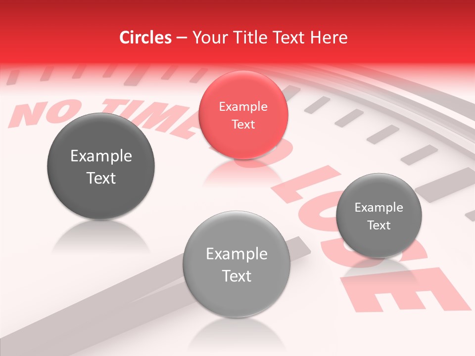 Cliche Hurry Losing PowerPoint Template