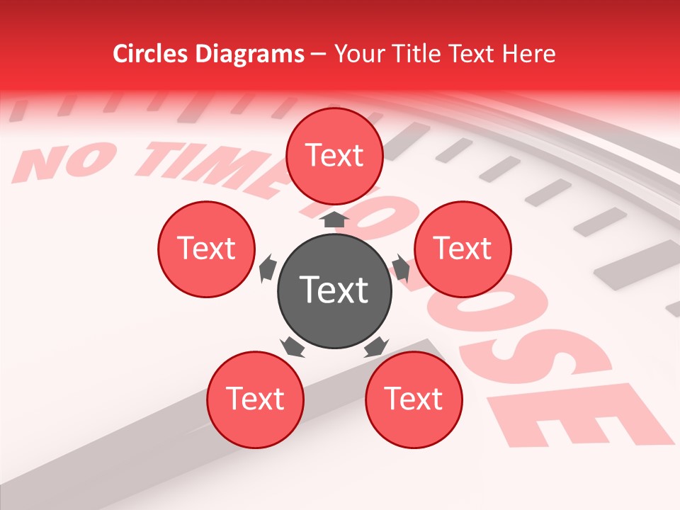 Cliche Hurry Losing PowerPoint Template