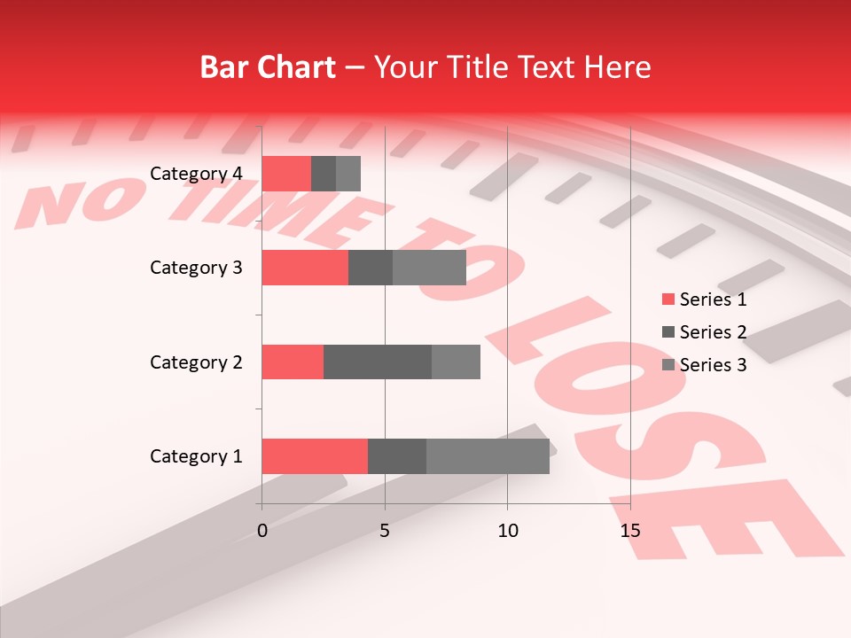 Cliche Hurry Losing PowerPoint Template