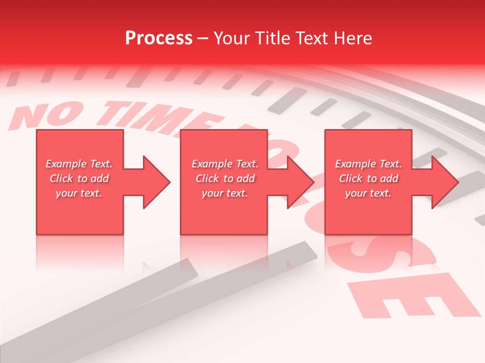 Cliche Hurry Losing PowerPoint Template