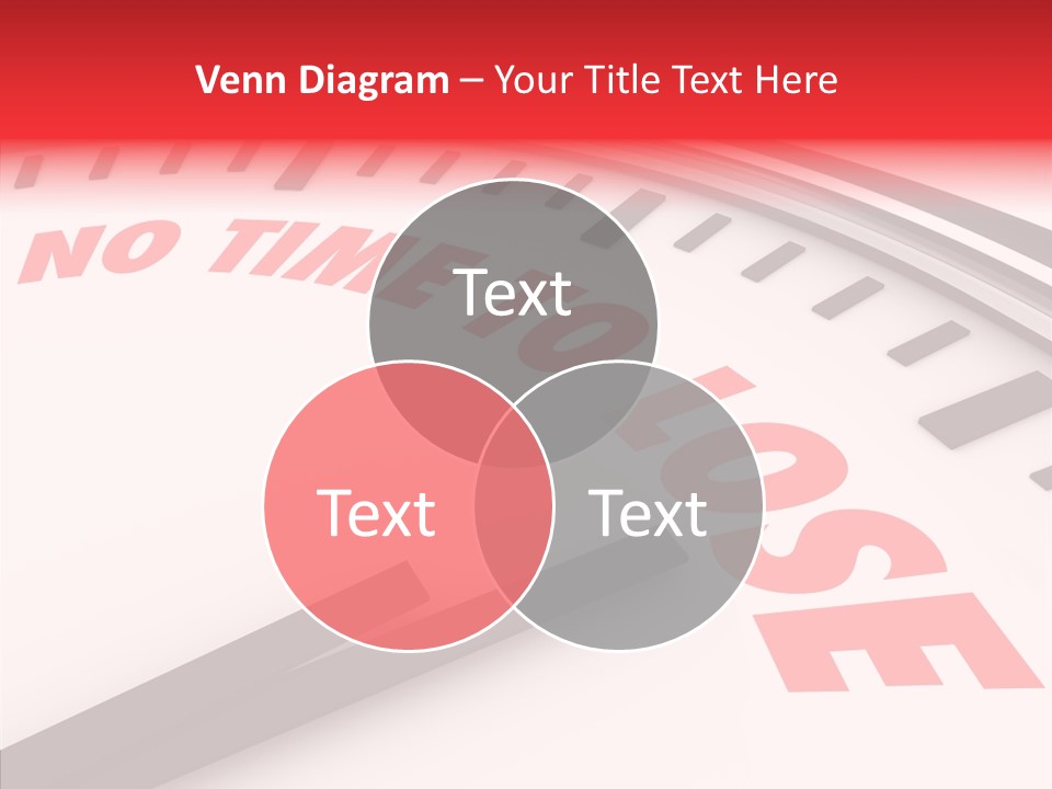 Cliche Hurry Losing PowerPoint Template