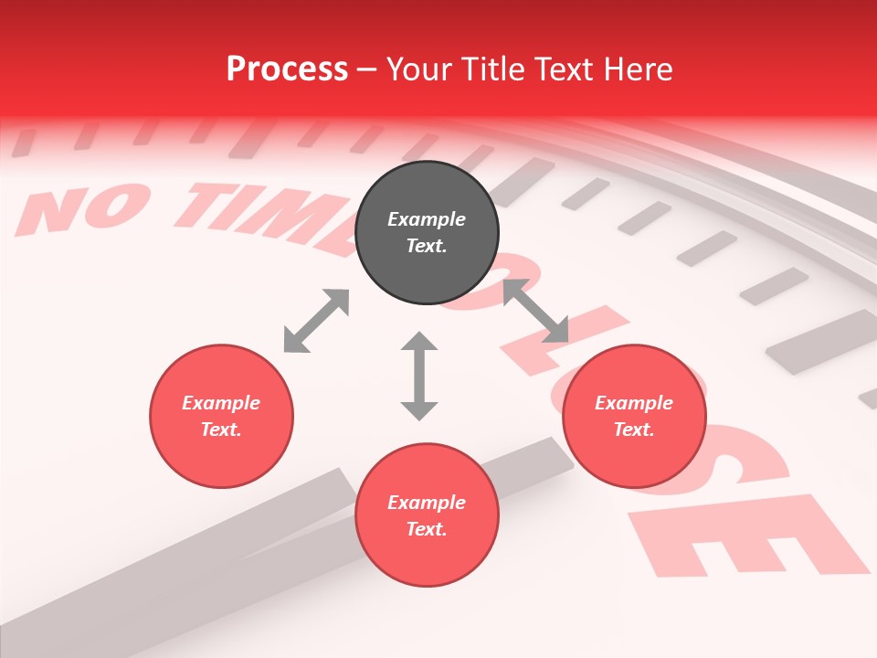 Cliche Hurry Losing PowerPoint Template