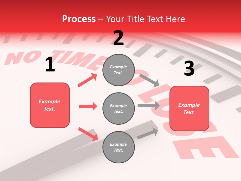 Cliche Hurry Losing PowerPoint Template