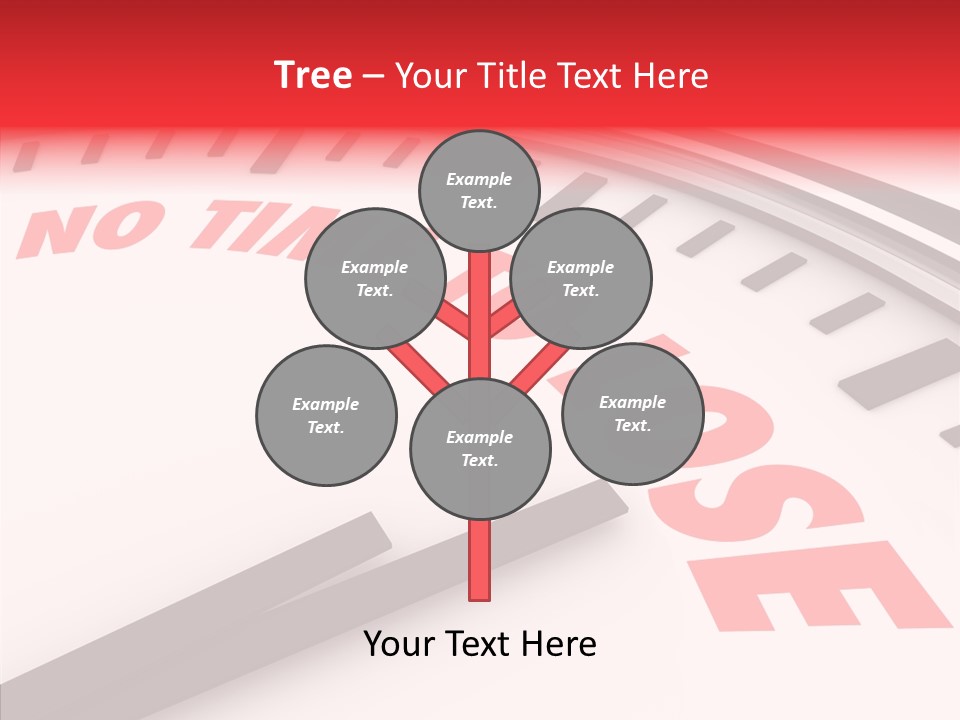 Cliche Hurry Losing PowerPoint Template