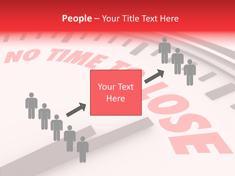 Cliche Hurry Losing PowerPoint Template