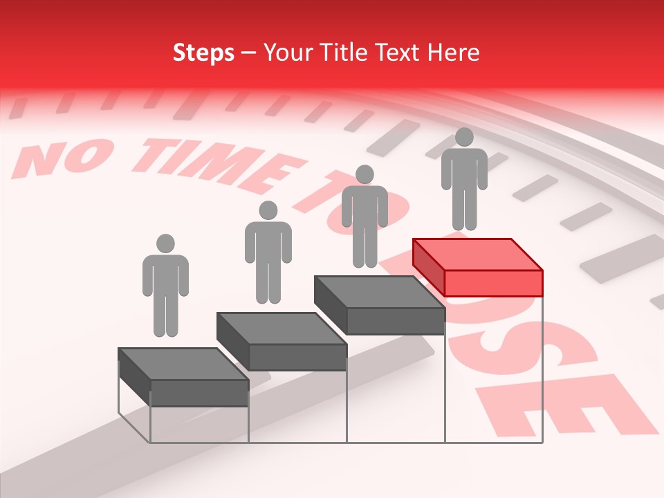 Cliche Hurry Losing PowerPoint Template